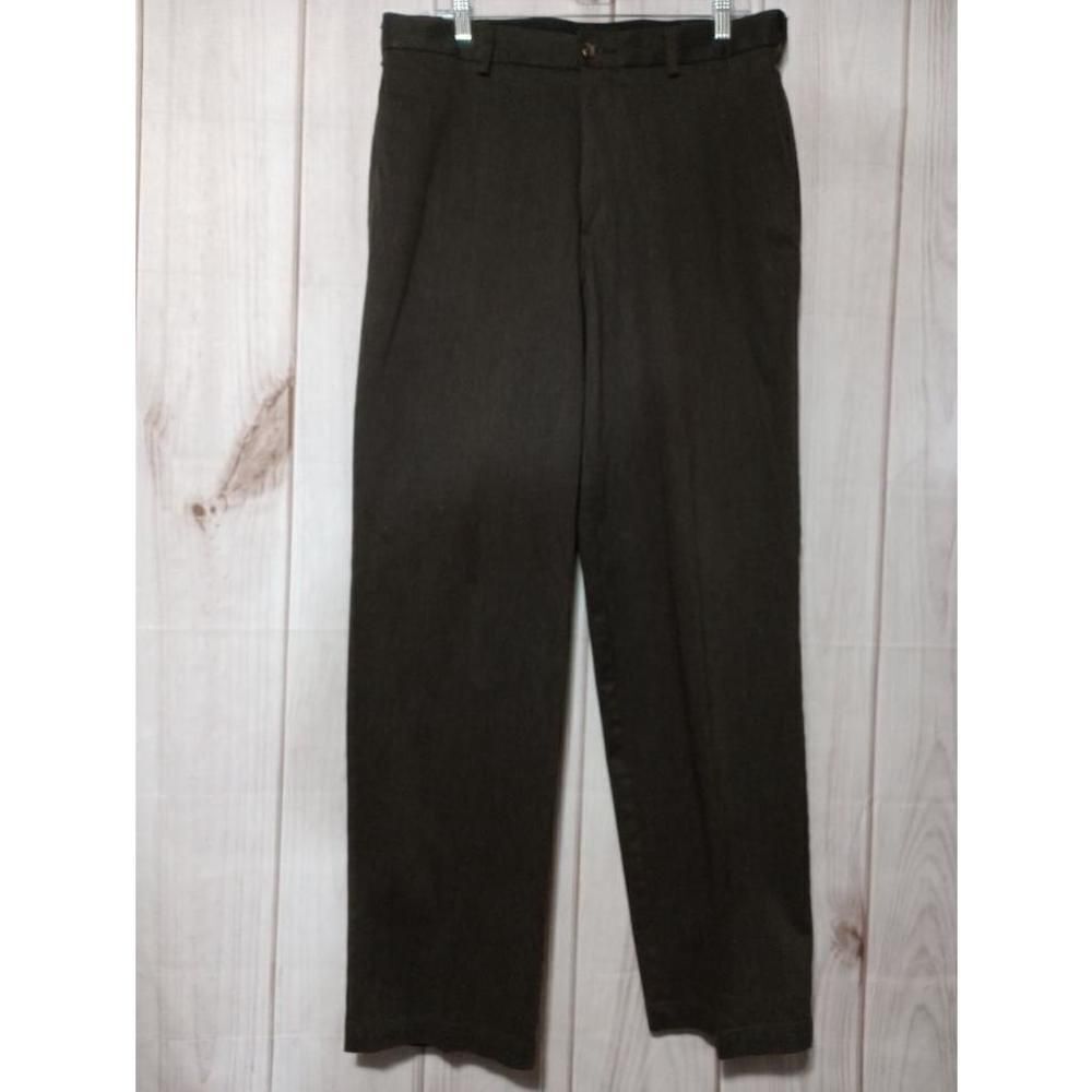 Dockers‎ Premium Pants Men's 34 34 Relaxed Fit Gray D4